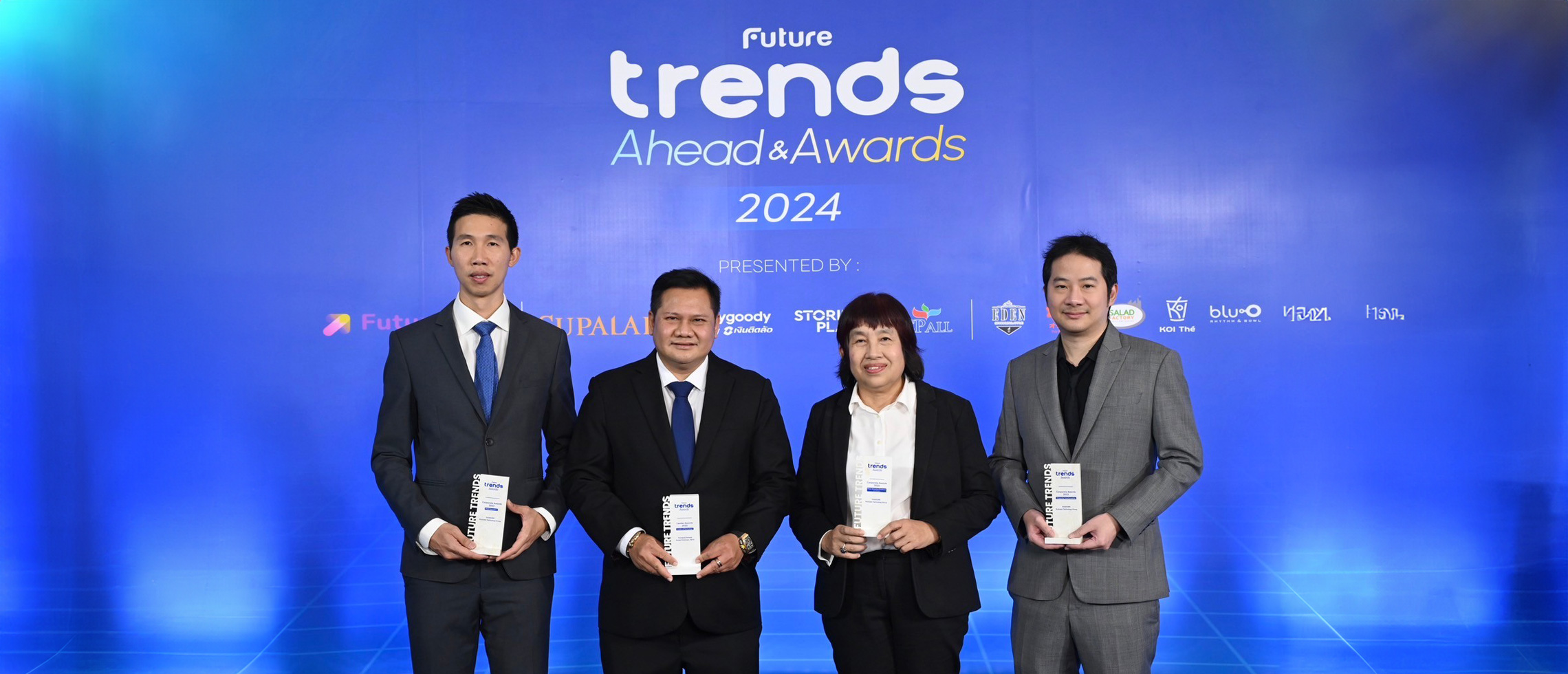 KBTG wins 4 major awards from Future Trends Awards 2024 KASIKORNBANK